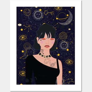 Scorpio zodiac sign Posters and Art